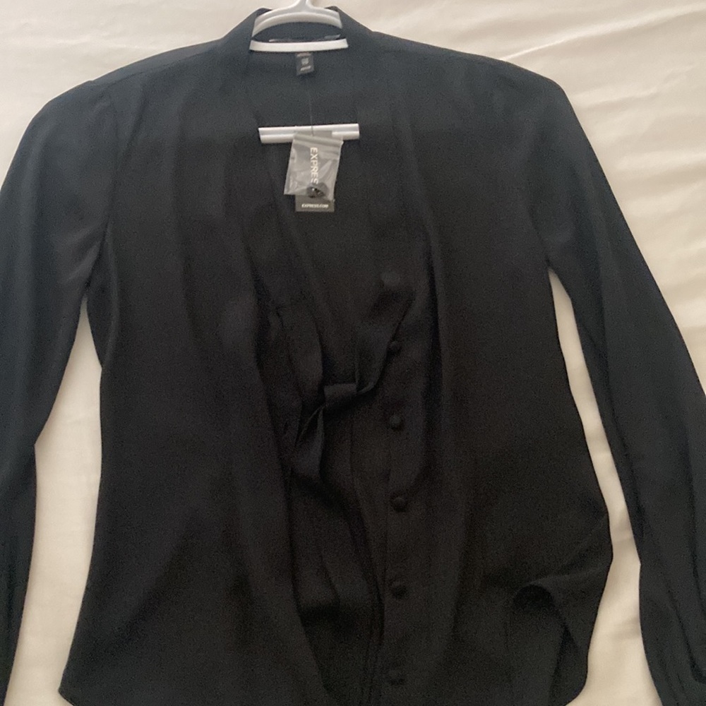 Sheer black Express top xxsp